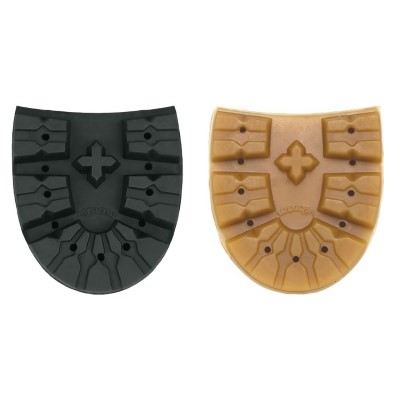 Frankford Leather Company - Vibram 100 Black Lug Heel